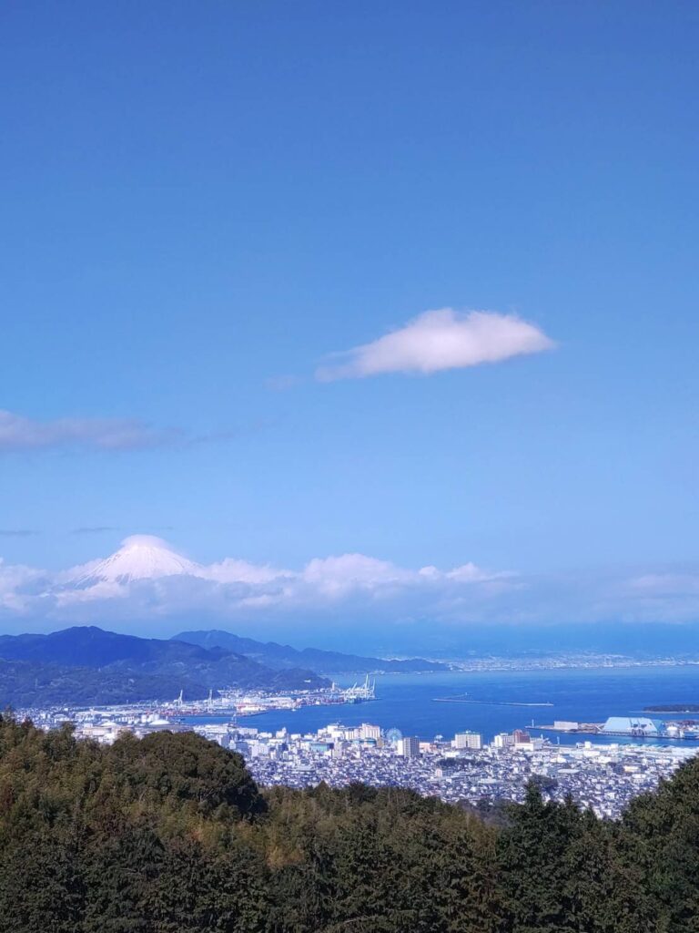 日本平ホテルからの富士山