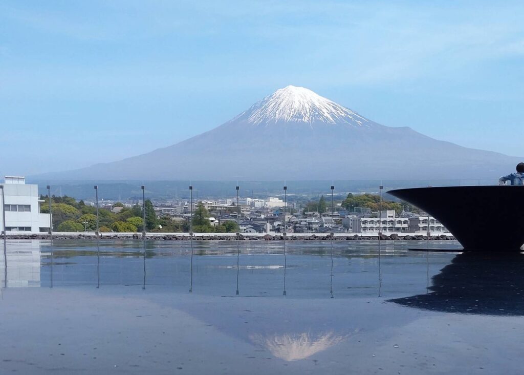 富士山世界遺産センター逆さ富士